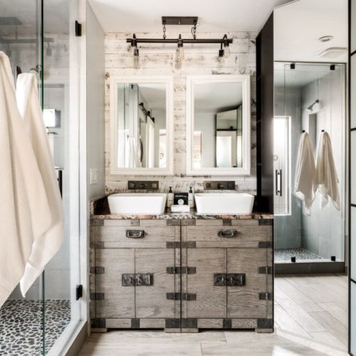 Walk-in shower perfection - spacious, modern, and designed for the ultimate relaxation experience.