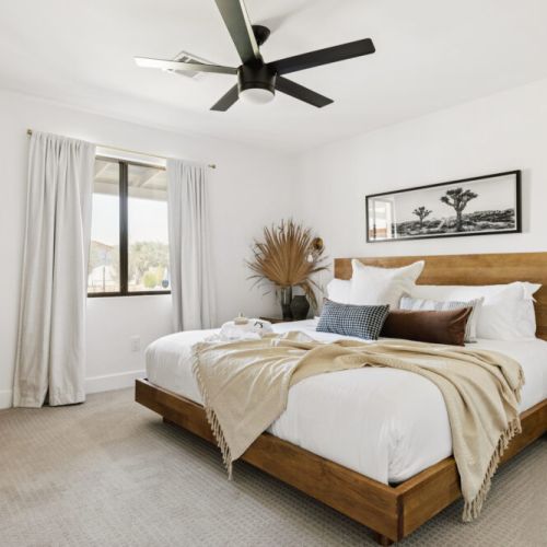 Bedroom 2 with king bed