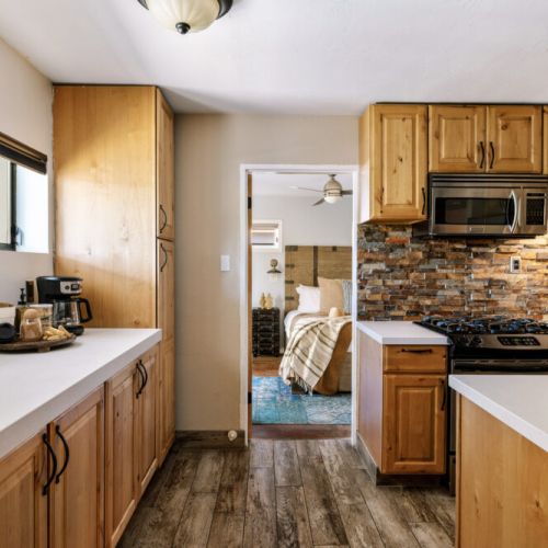 The cook doesn't have to sleep in the kitchen, but they can sleep nearby!