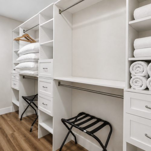 Plenty of extras for your stay, including a safe.