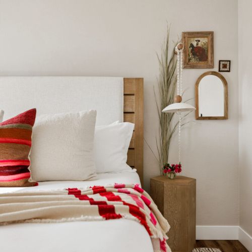 Variety of pillow options on every bed- choose soft, firm or in-between
