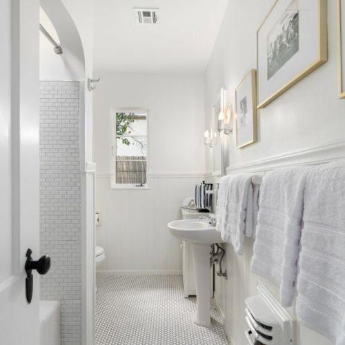 Master Bath | tub-shower combo