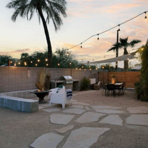 A dreamy evening under the stars