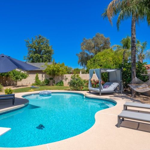 "Great place to stay to have a nice quiet time with your family. Great pool to cool off and relax."