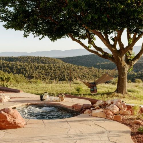 Private jacuzzi with views you can only dream of.