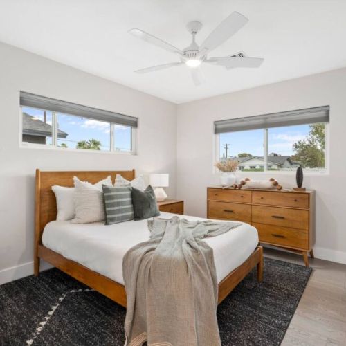 Bedroom 2 with its own Smart TV