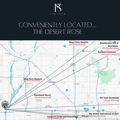 Conveniently located...