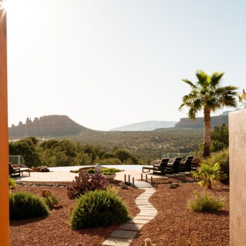 "I found deep peace in the tranquil surroundings"