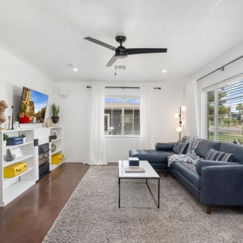 Come on in... take your shoes off and relax!