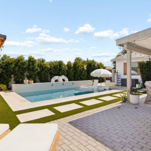 Clouds or blue skies- either way you're going to love this desert oasis!