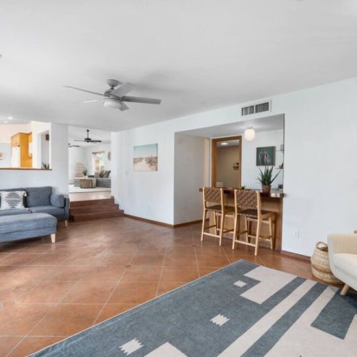 "Excellent home that was surprisingly bigger in person than expected. Located in a quiet, well-kept neighborhood while also having easy access to main roads and highways. Large pool and yard were perfect for our family."
-Mark