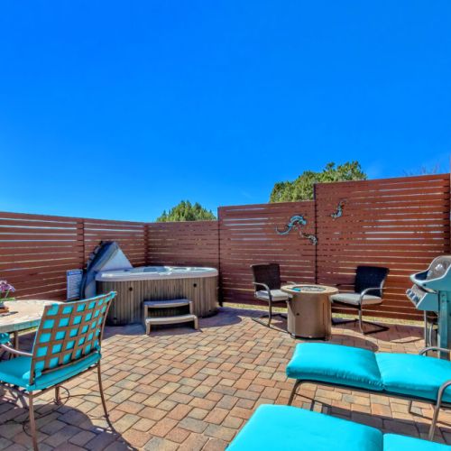 Your own private patio space