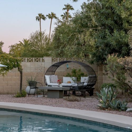 Curl up on the cozy day bed with a good book