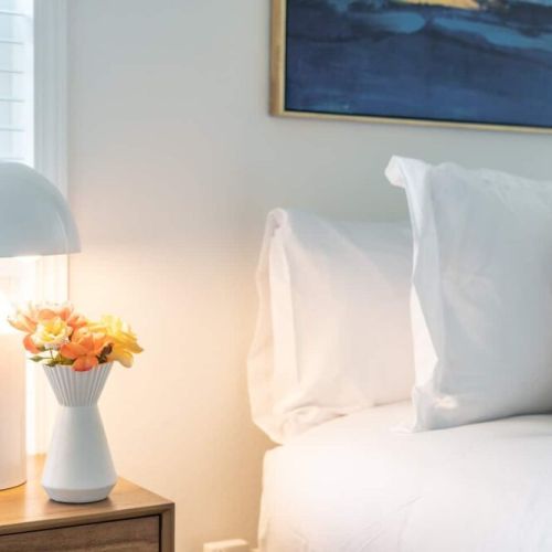 "My friends and I had an amazing time. The house was EXACTLY what you see in photos. Spotless, gorgeous decor and the beds are to die for."