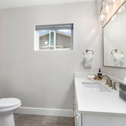 Full bathroom 2 with walk in shower