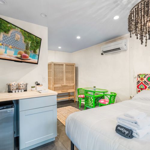 A wonderful additional private space in the casita.