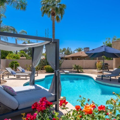 "WOW! WOW! WOW! We loved our stay at the Wallace! The home was very clean, modern and was equipped with all necessary amenities for a comfortable stay. We LOVED the beautiful outdoor pool area."