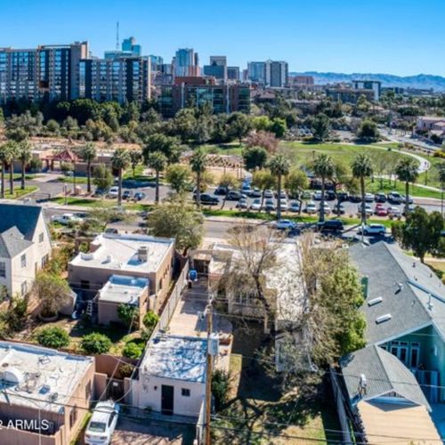 Margaret T Hance Park right across the street