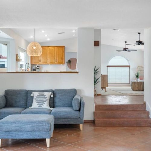 "Spacious home with so many seating areas"