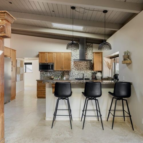 Main home kitchen for gathering