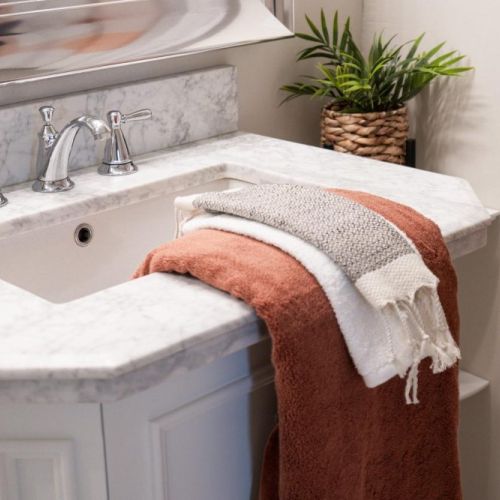 Luxury linens and towels