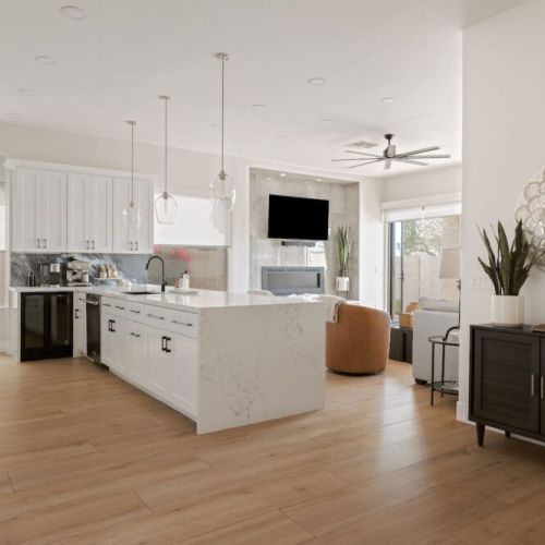 "Amazing home and hospitality. Everything was setup, clean with clear directions. Beautiful new, spacious layout. Jackie and the team were great! Will be back." -Charlie