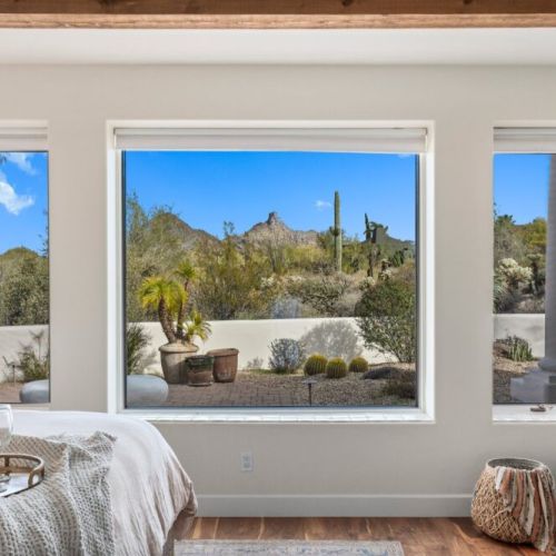 Master Suite w/ picturesque views