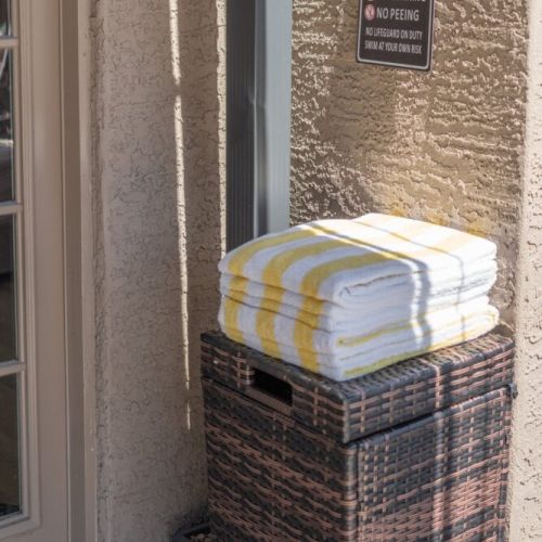 Fluffy Pool Towels