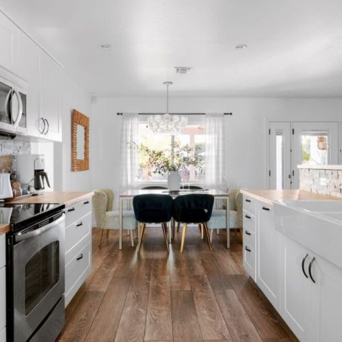 Stocked Kitchen for all your cooking needs.