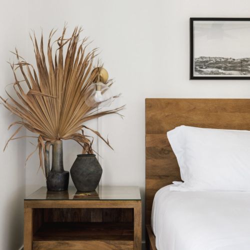 Desert design touches throughout