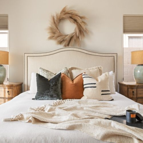 Master Bedroom Suite with King Bed and Luxurious bedding