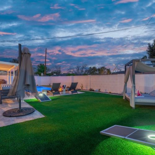 " It was beautifully decorated and the neighborhood was quiet. This home is great for families, couples or small groups. The backyard was clean and pleasant. "