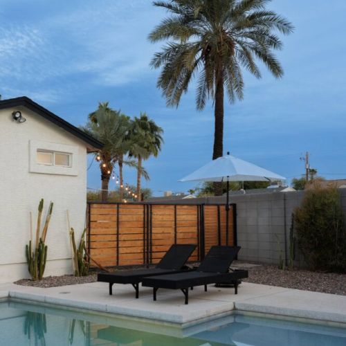 Evenings outside in the cool dessert breeze