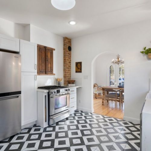 The charming arches throughout