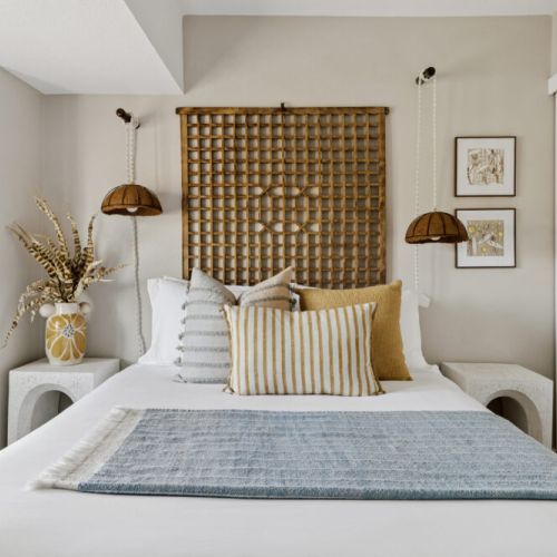 Fourth bedroom with a queen bed