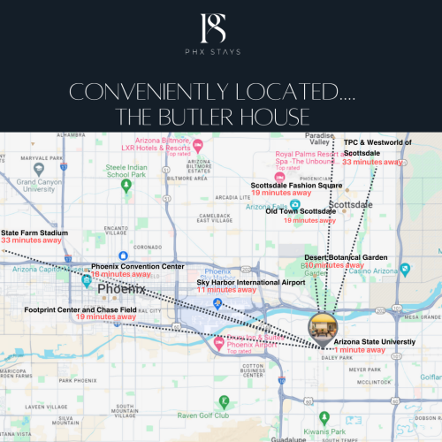 Conveniently located...