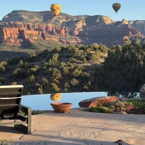 Our morning views with coffee in hand... a guest favorite