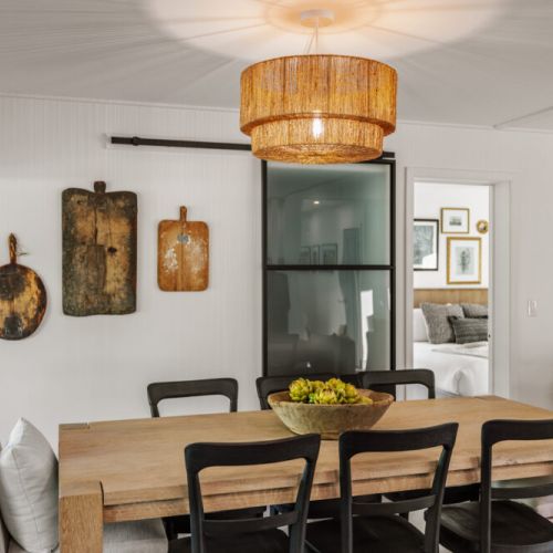 Designer touches throughout