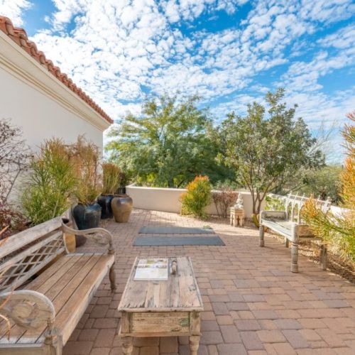 A quiet yoga/meditation space