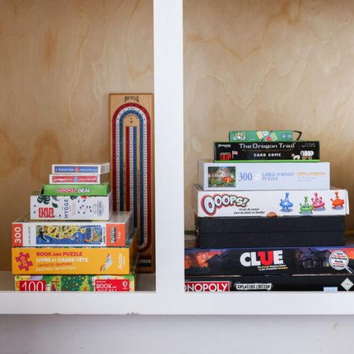 Families and friends alike enjoy the variety of games available