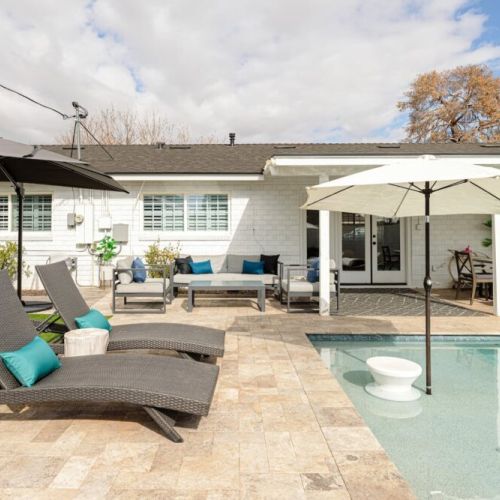 In-pool seating as well