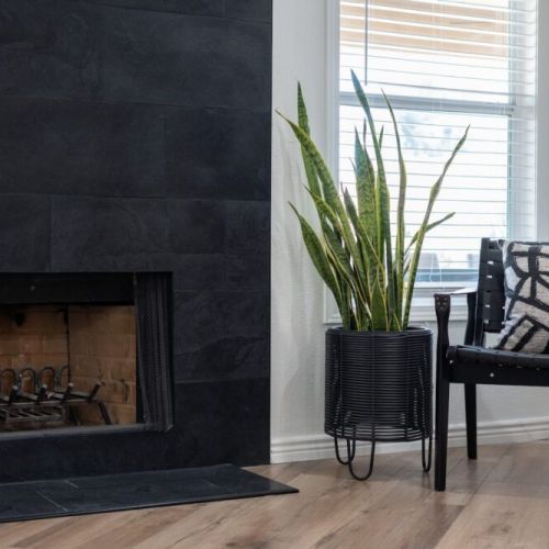 Modern comfort with a side of cozy.