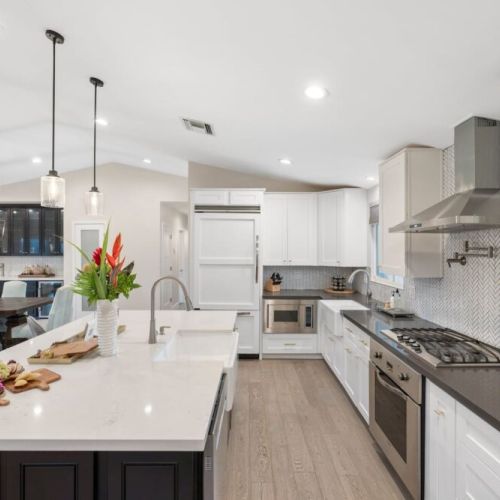 "The kitchen was equipped with everything we needed for meal preparations."