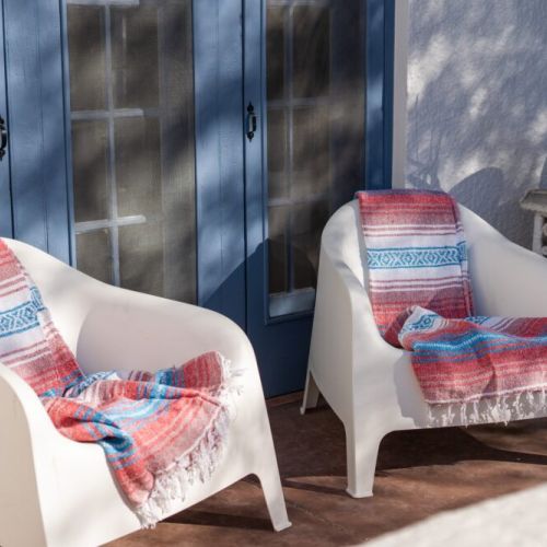 Enjoy the morning sun or the evening stars