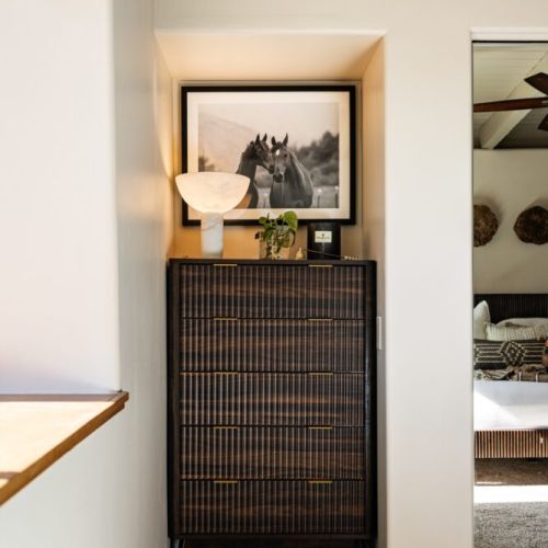Master bedroom in main home