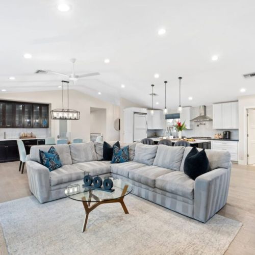 "The house is spacious and comfortable, terrific location, right in the heart of Arcadia."