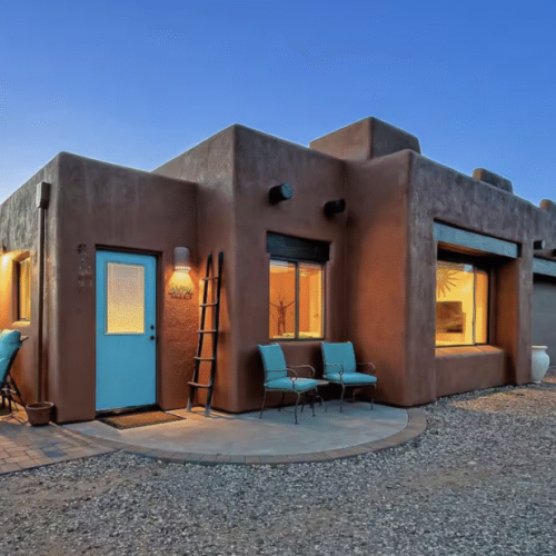 Interior Glow at Dusk