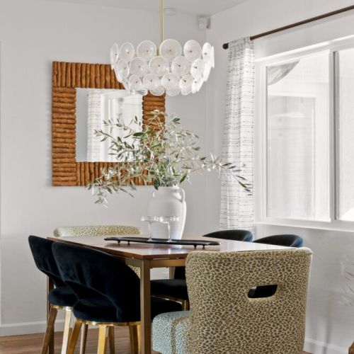 Stylish dining table - seats 6