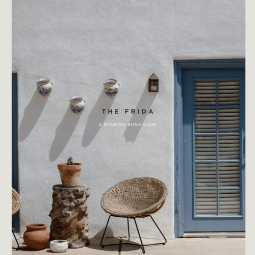 Welcome to The Frida, a serene Spanish bungalow where charm meets comfort. Relax on the sun-drenched patio, surrounded by artisanal details and Southwestern character. Perfect for a peaceful retreat or creative escape.