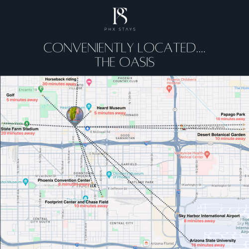 Conveniently located...